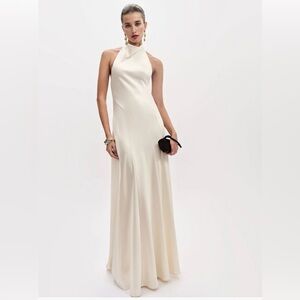 Reformation Roy Satin Dress size 0